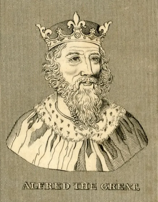 Framed Print : Alfred the Great, (c847-899), 1830. Creator: Unknown Framed Print : Alfred the Great, (c847-899), 1830. Creator: Unknown