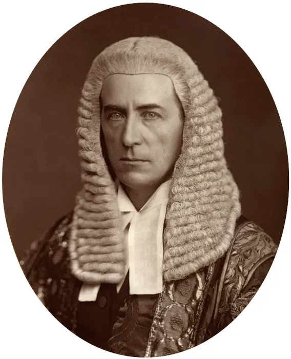 Framed Print : Alfred Henry Thesiger, Lord Justice of Appeal, 1880. Artist: Lock & Whitfield Framed Print : Alfred Henry Thesiger, Lord Justice of Appeal, 1880. Artist: Lock & Whitfield