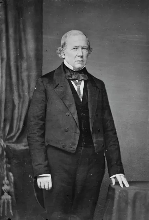 Framed Print : Alfred Iverson Senior of Georgia, between 1855 and 1865. Creator: Unknown Framed Print : Alfred Iverson Senior of Georgia, between 1855 and 1865. Creator: Unknown