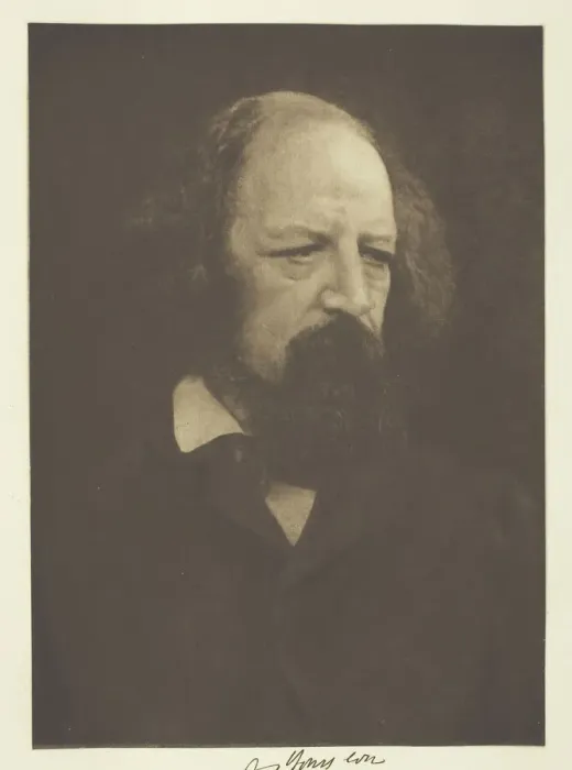 Framed Print : Alfred, Lord Tennyson, 1866, printed c. 1893. Creator: Julia Margaret Cameron Framed Print : Alfred, Lord Tennyson, 1866, printed c. 1893. Creator: Julia Margaret Cameron