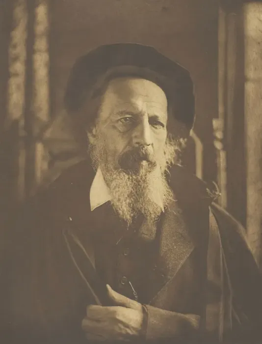 Framed Print : Alfred, Lord Tennyson, 1888, printed c. 1893. Creator: Henry Herschel Hay Cameron Framed Print : Alfred, Lord Tennyson, 1888, printed c. 1893. Creator: Henry Herschel Hay Cameron