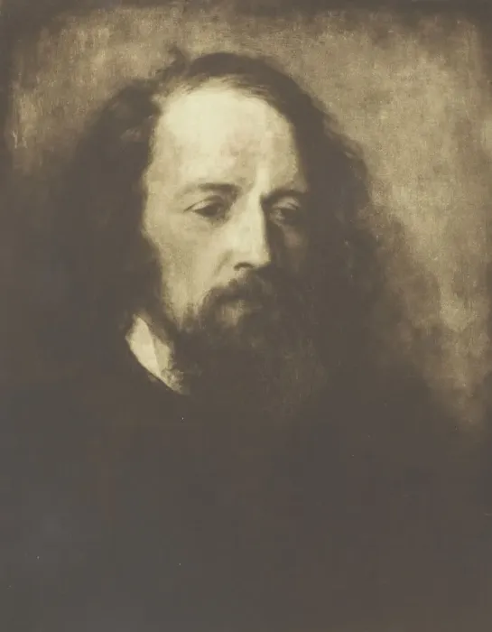 Framed Print : Alfred, Lord Tennyson, c. 1893. Creator: Henry Herschel Hay Cameron Framed Print : Alfred, Lord Tennyson, c. 1893. Creator: Henry Herschel Hay Cameron