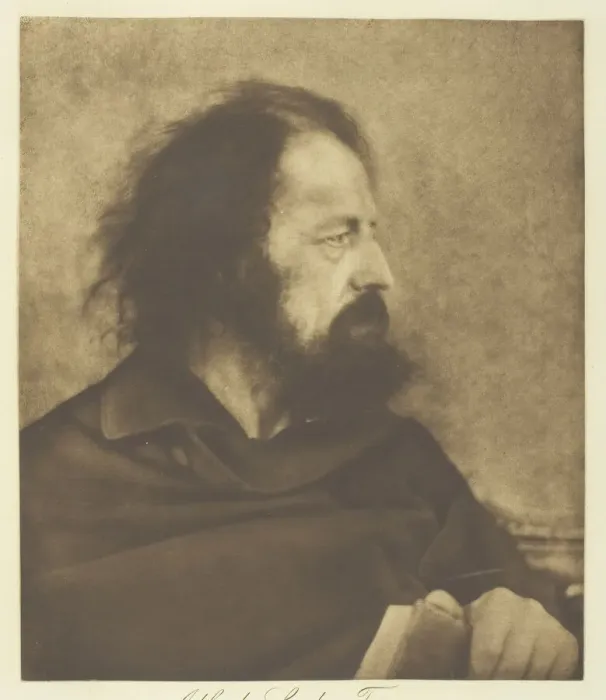 Framed Print : Alfred, Lord Tennyson (Dirty Monk), 1865, printed c. 1893