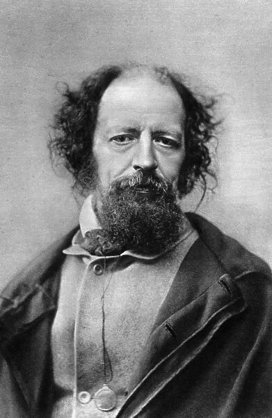 Alfred, Lord Tennyson, Poet Laureate of the United Kingdom, c1867. Artist: London Stereoscopic & Photographic Co