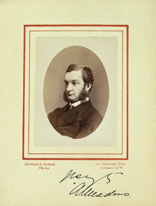 Framed Print : Alfred Meadows, 1875. Creator: Barraud & Jerrard Framed Print : Alfred Meadows, 1875. Creator: Barraud & Jerrard