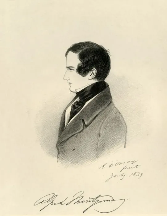 Framed Print : Alfred Montgomery, 1839. Creator: Richard James Lane Framed Print : Alfred Montgomery, 1839. Creator: Richard James Lane