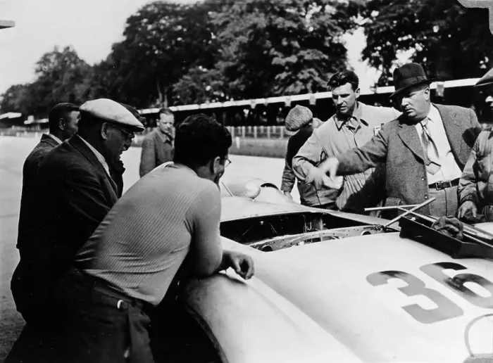 Framed Print : Alfred Neubauer with a Mercedes, Avus motor racing circuit, Berlin, Germany, 1938 Framed Print : Alfred Neubauer with a Mercedes, Avus motor racing circuit, Berlin, Germany, 1938