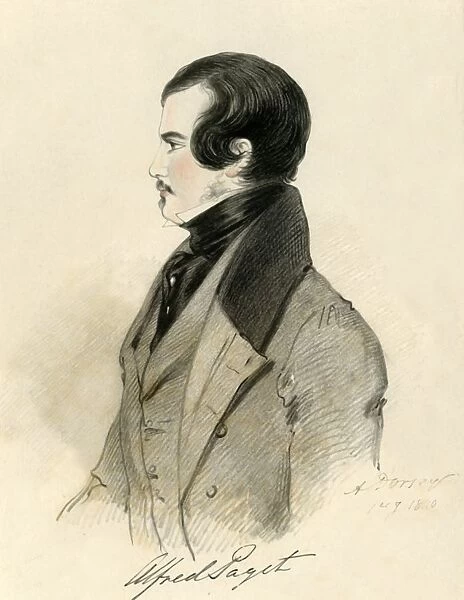 Alfred Paget, 1840. Creator: Richard James Lane