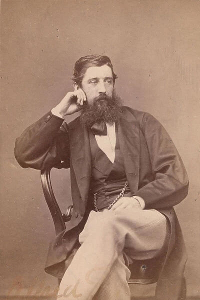 Alfred Pizzey Newton, 1860s. Creator: John & Charles Watkins