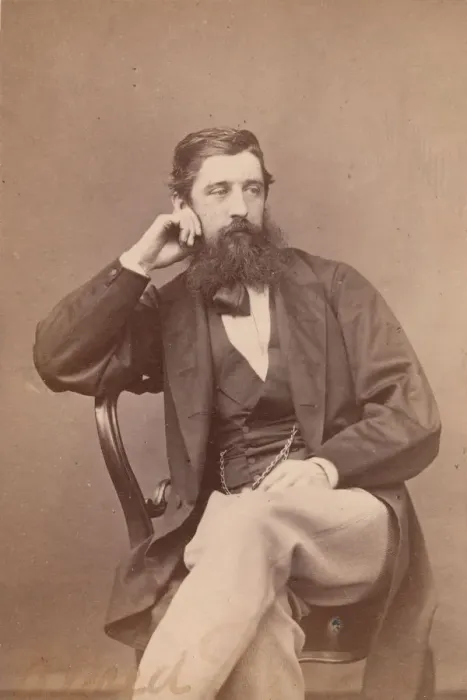 Framed Print : Alfred Pizzey Newton, 1860s. Creator: John & Charles Watkins Framed Print : Alfred Pizzey Newton, 1860s. Creator: John & Charles Watkins