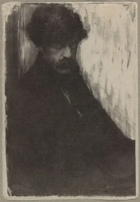 Framed Print : Alfred Stieglitz, 1902. Creator: Gertrude Kasebier Framed Print : Alfred Stieglitz, 1902. Creator: Gertrude Kasebier