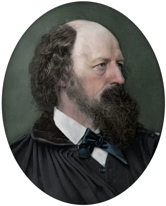 Framed Print : Alfred Tennyson, DCL, FRS, English Poet Laureate, 1883. Artist: Lock & Whitfield Framed Print : Alfred Tennyson, DCL, FRS, English Poet Laureate, 1883. Artist: Lock & Whitfield