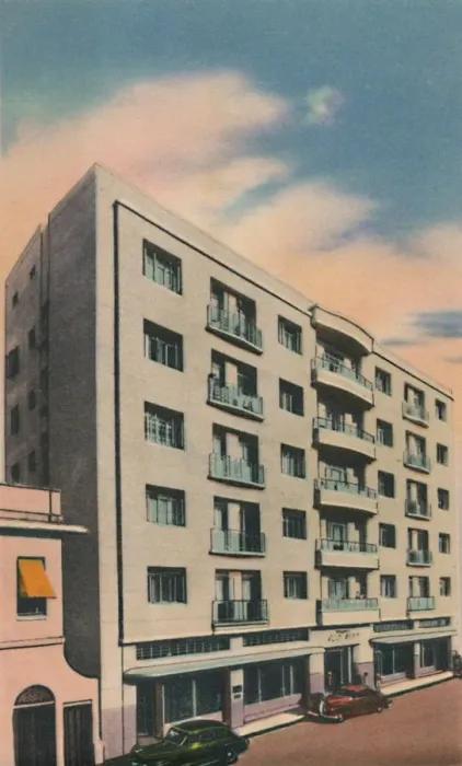 Framed Print : Alfredo Steckerl Building, Barranquilla, c1940s Framed Print : Alfredo Steckerl Building, Barranquilla, c1940s