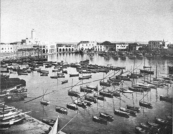 'Alger. Le Port et l'Amiraute; Afrique du nord, 1914. Creator: Unknown