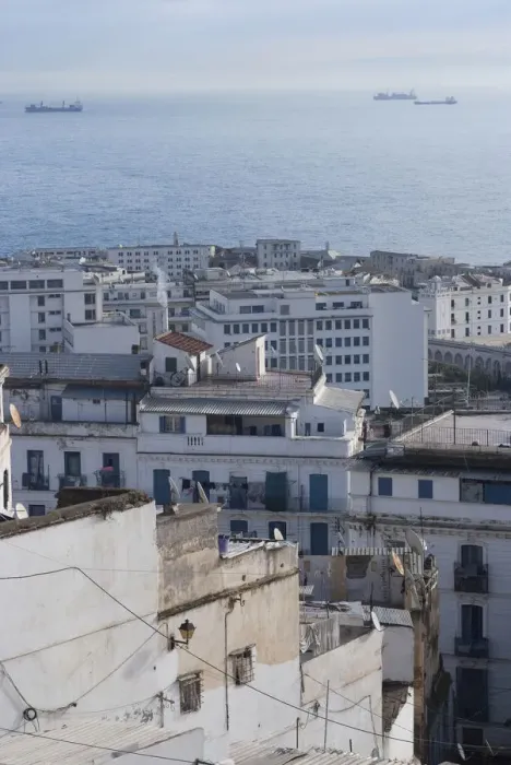 Framed Print : Algeria, Algiers, Harbour view Framed Print : Algeria, Algiers, Harbour view