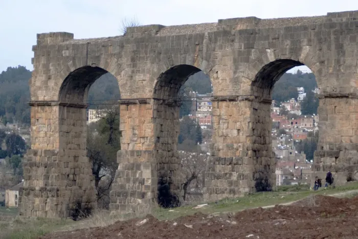 Framed Print : Algeria, Constantine, Roman aqueduct Framed Print : Algeria, Constantine, Roman aqueduct