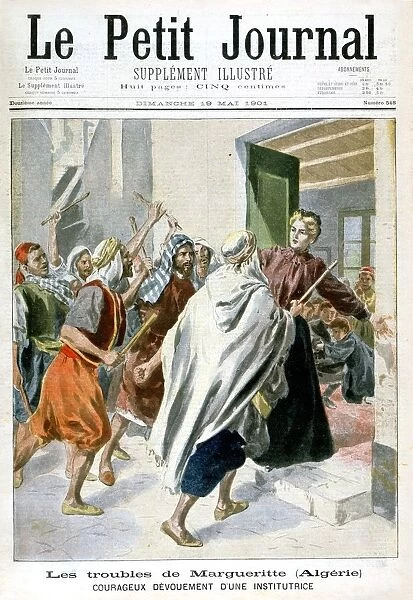 In Algeria, Margaret in trouble, 1901