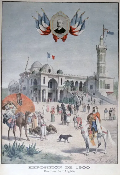 Framed Print : The Algerian pavilion at the Universal Exhibition of 1900, Paris, 1900 Framed Print : The Algerian pavilion at the Universal Exhibition of 1900, Paris, 1900