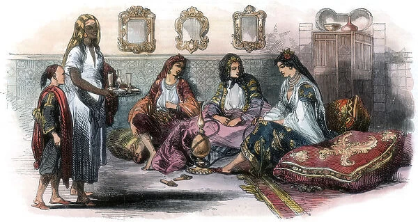 Algerian women, 1857
