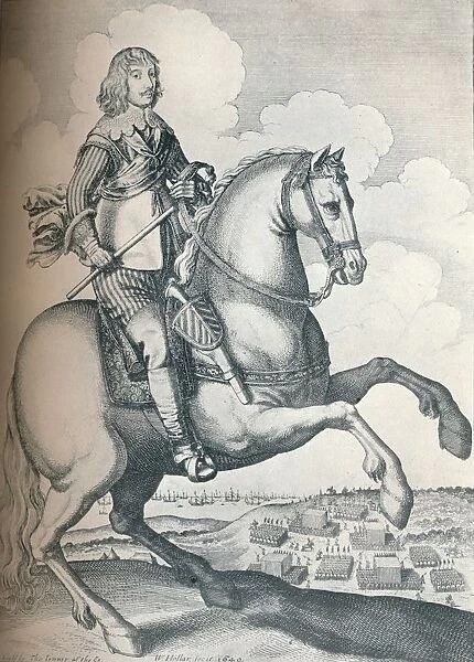 Algernon Percy, 10th Earl of Northumberland, 1640. Artist: Wenceslaus Hollar