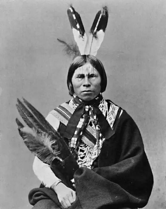 Framed Print : An Algonquin Indian, 1912. Artist: Robert Wilson Shufeldt Framed Print : An Algonquin Indian, 1912. Artist: Robert Wilson Shufeldt