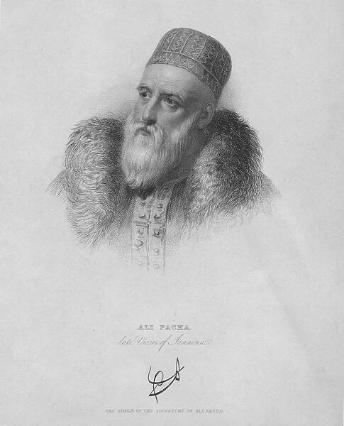 Ali Pacha, (1832). Creator: William Finden