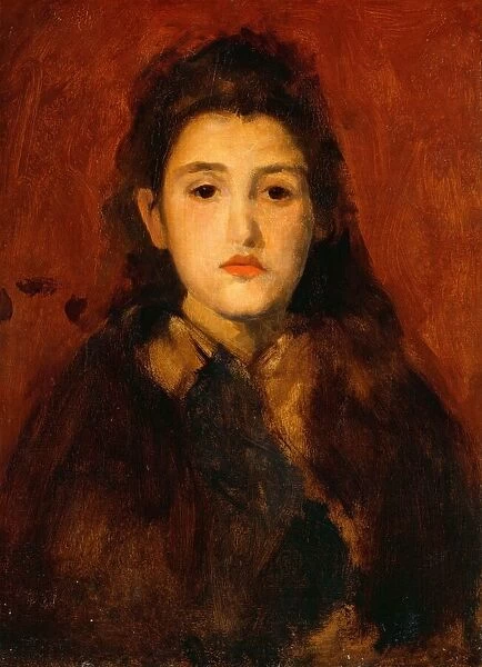 Alice Butt, c. 1895. Creator: James Abbott McNeill Whistler