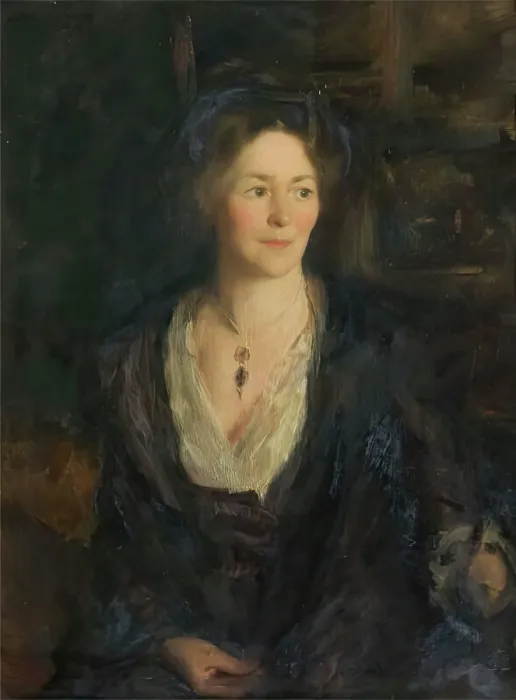 Framed Print : Alice E Macdonell, 1910. Creator: Campbell Lindsay Smith Framed Print : Alice E Macdonell, 1910. Creator: Campbell Lindsay Smith