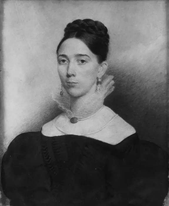 Framed Print : Alice Goudry, ca. 1830-35. Creator: Eliza Goodridge Framed Print : Alice Goudry, ca. 1830-35. Creator: Eliza Goodridge