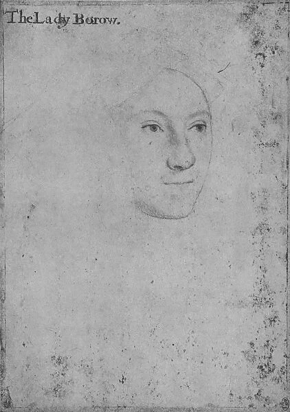 Alice London, Lady Borough, c1541 (1945). Artist: Hans Holbein the Younger