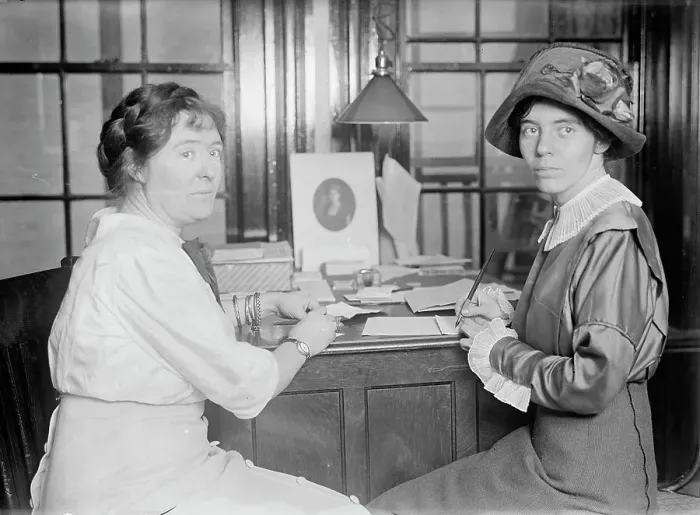 Framed Print : Alice Paul, 1913. Creator: Harris & Ewing. Alice Paul, 1913. Creator: Harris & Ewing Framed Print : Alice Paul, 1913. Creator: Harris & Ewing. Alice Paul, 1913. Creator: Harris & Ewing