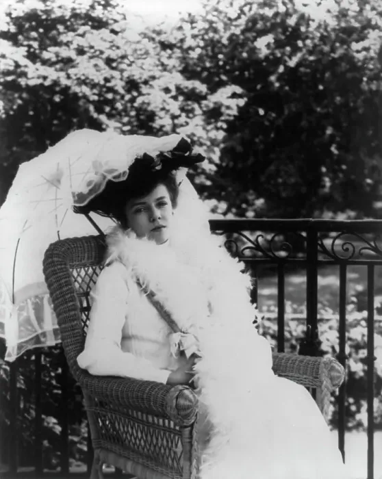 Framed Print : Alice (Roosevelt) Longworth, 1884-1980, between c1890 and c1910. Creator: Frances Benjamin Johnston Framed Print : Alice (Roosevelt) Longworth, 1884-1980, between c1890 and c1910. Creator: Frances Benjamin Johnston