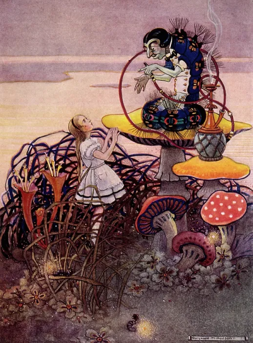Framed Print : Alice's Adventures in Wonderland, 1922. Creator: Gwynedd M Hudson. Alice's Adventures in Wonderland, 1922. Creator: Gwynedd M Hudson Framed Print : Alice's Adventures in Wonderland, 1922. Creator: Gwynedd M Hudson. Alice's Adventures in Wonderland, 1922. Creator: Gwynedd M Hudson
