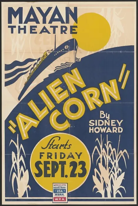 Framed Print : Alien Corn, [Los Angeles]. [193-]. Creator: Unknown