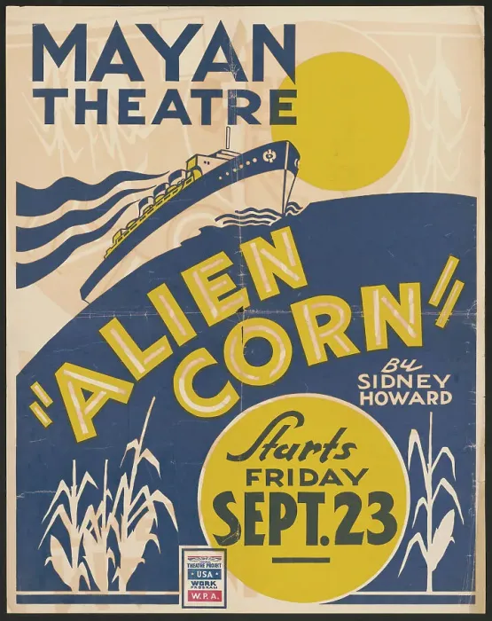 Framed Print : Alien Corn, [Los Angeles]. [193-]. Creator: Unknown