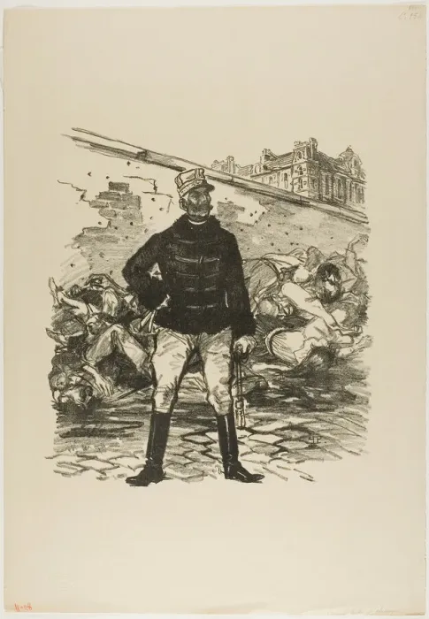 Framed Print : In All His Glory, June 1894. Creator: Theophile Alexandre Steinlen Framed Print : In All His Glory, June 1894. Creator: Theophile Alexandre Steinlen