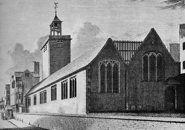 All Hallows Church, London Wall, City of London, c1901 (1906)