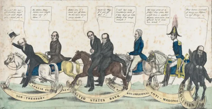 Framed Print : All on Hobbies, Gee Up, Gee Ho!, 1838. Creator: Edward Williams Clay Framed Print : All on Hobbies, Gee Up, Gee Ho!, 1838. Creator: Edward Williams Clay