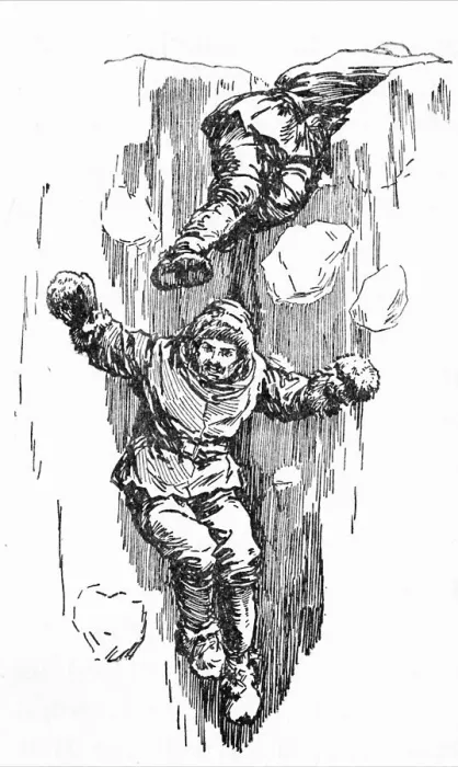 Framed Print : Sometimes They Would All Plunge Into A Crevasse, c1929. Creators: Howard Davie, Harry Payne Framed Print : Sometimes They Would All Plunge Into A Crevasse, c1929. Creators: Howard Davie, Harry Payne