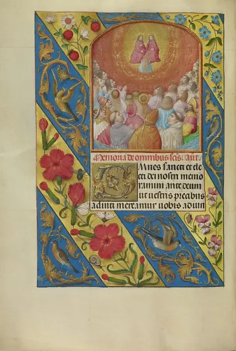 Framed Print : All Saints; Spinola Hours, about 1510-1520. Creator: Workshop of Master of the First Prayer Book of Maximilian Framed Print : All Saints; Spinola Hours, about 1510-1520. Creator: Workshop of Master of the First Prayer Book of Maximilian