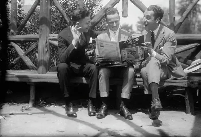 Framed Print : All-Stars trio, between c1915 and c1920. Creator: Bain News Service Framed Print : All-Stars trio, between c1915 and c1920. Creator: Bain News Service