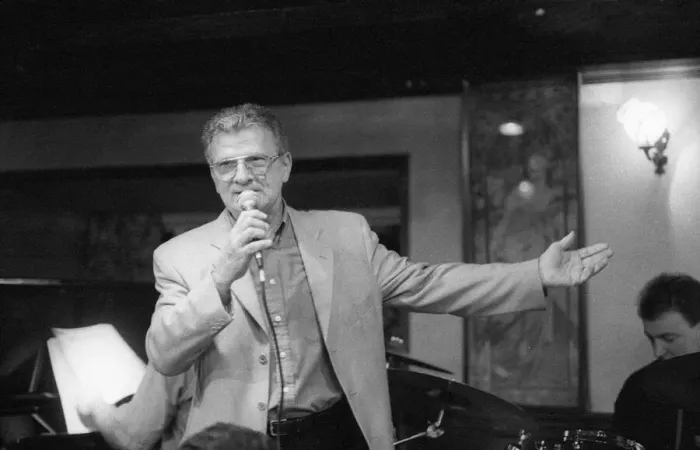 Framed Print : Allan Ganley, B. B. Watermill Jazz Club, Dorking, Surrey, Oct 2000 Framed Print : Allan Ganley, B. B. Watermill Jazz Club, Dorking, Surrey, Oct 2000