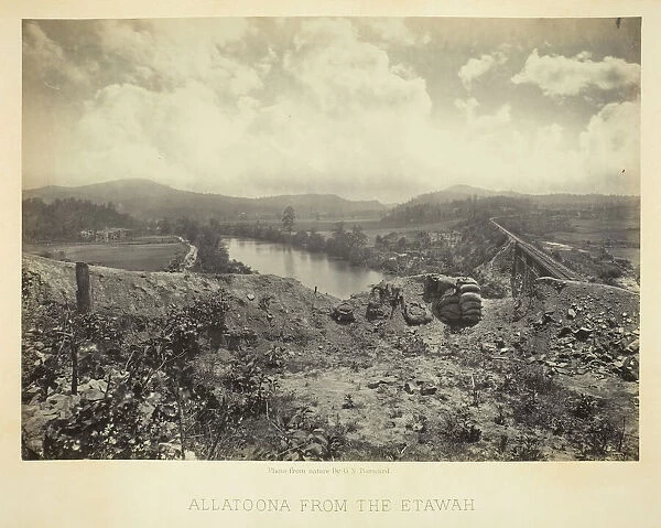 Allatoona from the Etawah, 1866. Creator: George N. Barnard