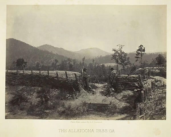 The Allatoona Pass, GA, 1866. Creator: George N. Barnard