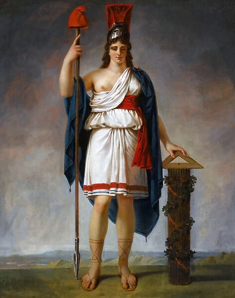 Allegorical Figure of the French Republic. Artist: Gros, Antoine Jean, Baron (1771-1835)
