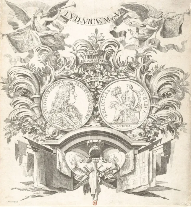 Framed Print : Allegorical Medal in Honor of Louis XIV. n. d. n. d Creator Framed Print : Allegorical Medal in Honor of Louis XIV. n. d. n. d Creator