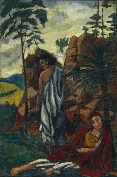 Framed Print : An Allegorical Scene, Early 20th cen Artist: Drittenpreis, Vladimir Petrovich (1878-1916) Framed Print : An Allegorical Scene, Early 20th cen Artist: Drittenpreis, Vladimir Petrovich (1878-1916)