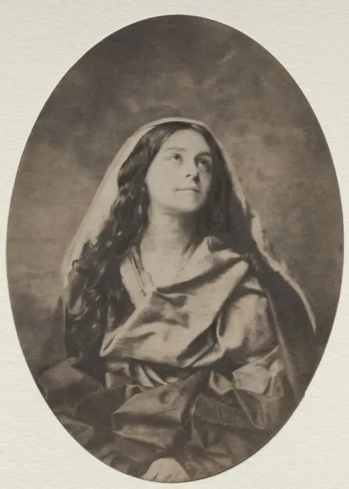 Framed Print : Allegorical Study of a Woman, late 1850s. Creator: Harrison(?) (American) Framed Print : Allegorical Study of a Woman, late 1850s. Creator: Harrison(?) (American)
