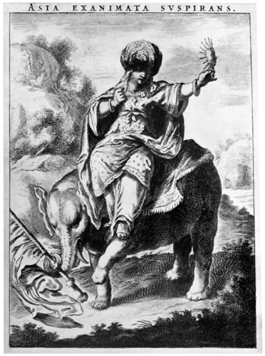 Framed Print : Allegorical view of Asia, early 20th century (1926). Artist: Cornelis de Visscher Framed Print : Allegorical view of Asia, early 20th century (1926). Artist: Cornelis de Visscher