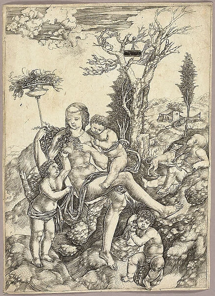 An Allegory of Abundance, c.1515. Creator: Cristofano di Michele Martini